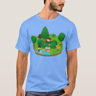 Camiseta Picnic flotante Sneaky Sasquatch
