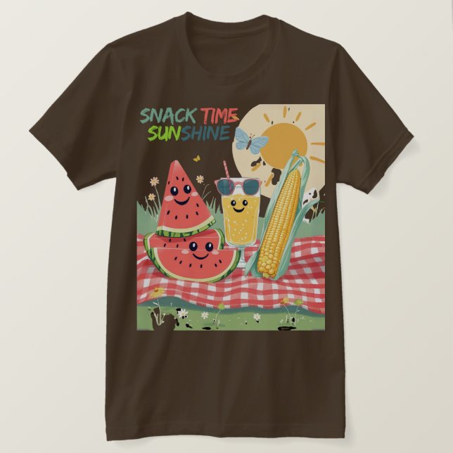 Camiseta Picnic Pals – Summer Snack Squad (Anverso del diseño)