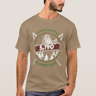 Camiseta Pico Angels Landing en Zion Utah club de cumbre ch