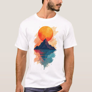 Camiseta Pico celeste