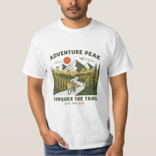 Camiseta Pico de Aventura Conquista el Sendero de Ciclismo