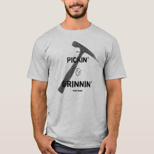 Camiseta Pico de Buscador de Rocas Estoy Escogiendo y Sonri