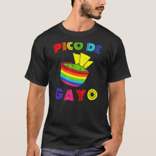 Camiseta Pico De Gayo Cute Trendy Orgullo Gay Mexicano
