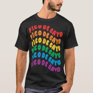 Camiseta Pico De Gayo Orgullo LGBT Lesbiana Gay Para Hombre
