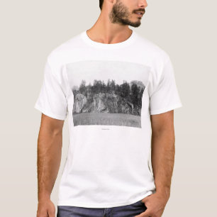 Camiseta Pico de la calamidad en la fotografía de Black