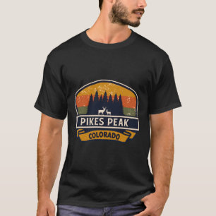 Camiseta Pico de los Pikes Colorado-Vintage � Espíritu de l