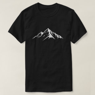 Camiseta Pico de Montaña Minimalista