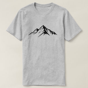 Camiseta Pico de Montaña Minimalista 