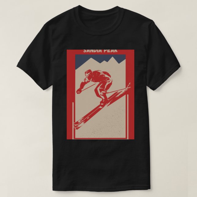 Camiseta Pico de Sandia en Albuquerque, Nuevo México, Sandi (Diseño del anverso)