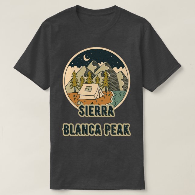 Camiseta Pico de Sierra Blanca (Diseño del anverso)