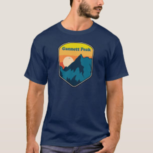 Camiseta Pico Gannett Amanecer Wyoming