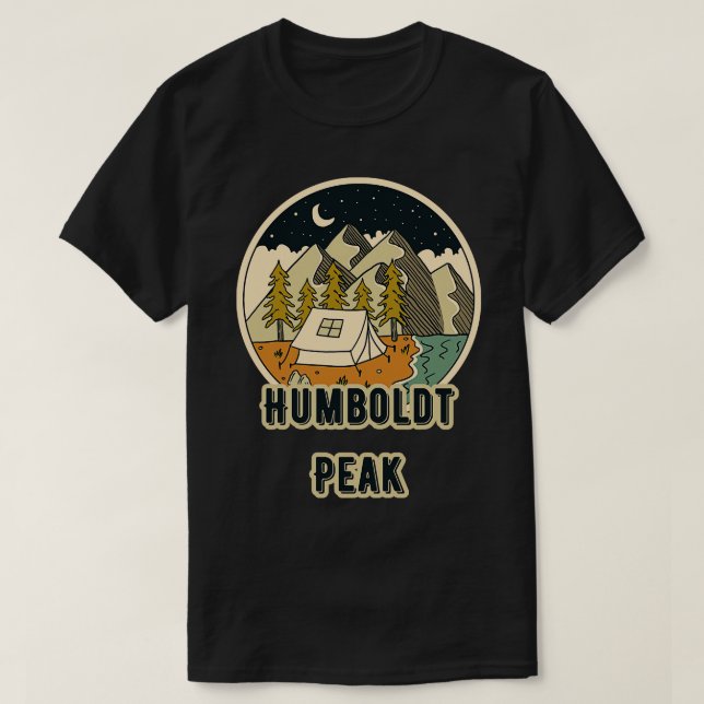 Camiseta Pico Humboldt (Diseño del anverso)