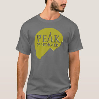 Camiseta "Pico Perexor" significa logo verde sobre gris t