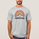 Camiseta Pico Polemonium California<br><div class="desc">El pico Polemonium es una montaña escarpada de 14, 000 pies en la Sierra Nevada de California,  conocida por su posición alpina entre North Palisade y Mount Sill y por sus difíciles rutas de escalada.</div>