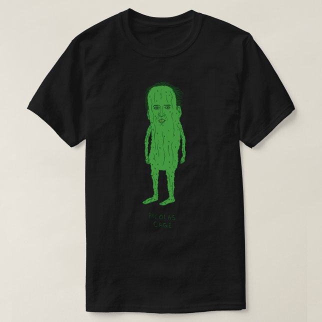 Camiseta Picolas Cage (Diseño del anverso)