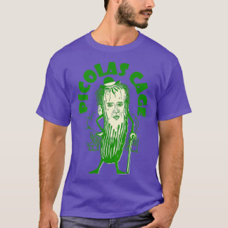 Camiseta Picolas Cage Funny celebra Meme Cuber Pickle Cute