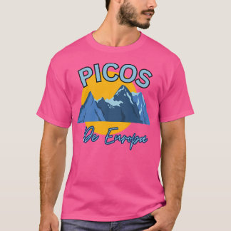 Camiseta Picos Azules Amarillos De Europa Picos De Europa M