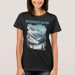 Camiseta Picos de Arapahoe Basin Viaje Nevado