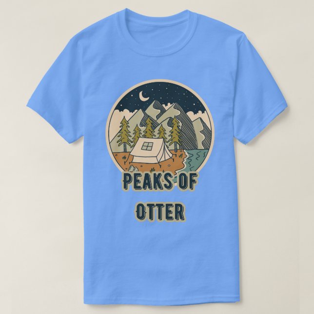 Camiseta Picos de Otter TShirt (Diseño del anverso)