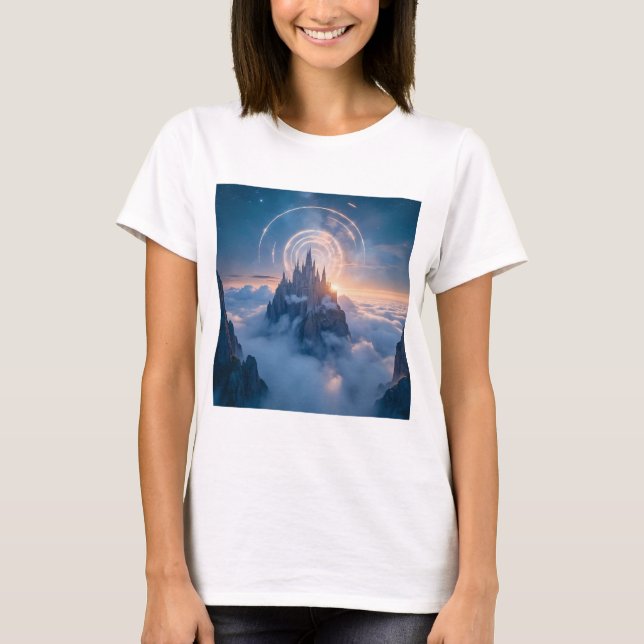 Camiseta Picos en el cielo (Anverso)