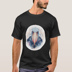 Camiseta Picozapato Ave Africana Animal Cigüeña Amante Azte