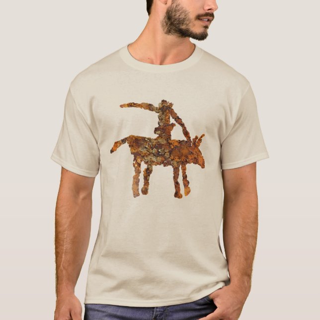 Camiseta Pictograma de perro grande (Anverso)