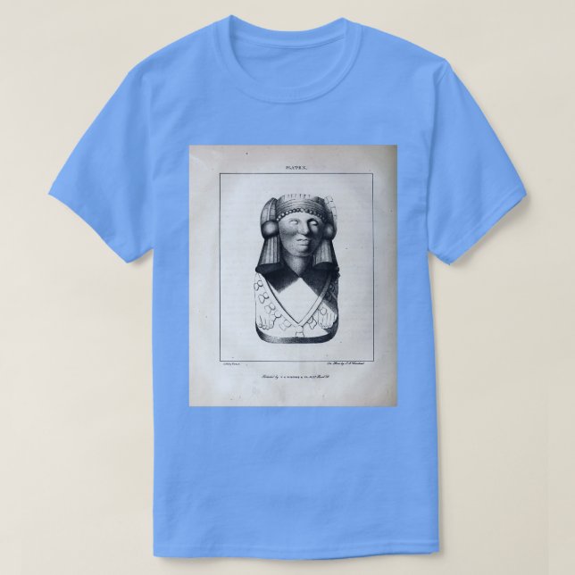 Camiseta Pictograma nativo americano del libro x27 An inq (Diseño del anverso)