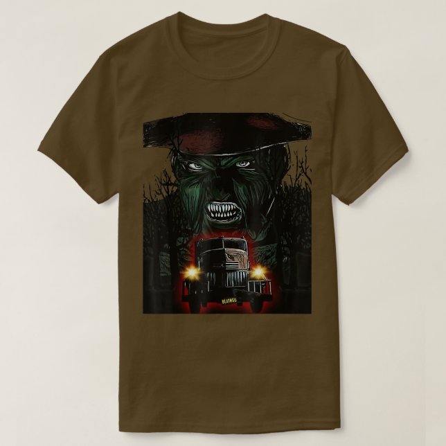 Camiseta Picture The Man So Big And Scare At Night Design M (Diseño del anverso)