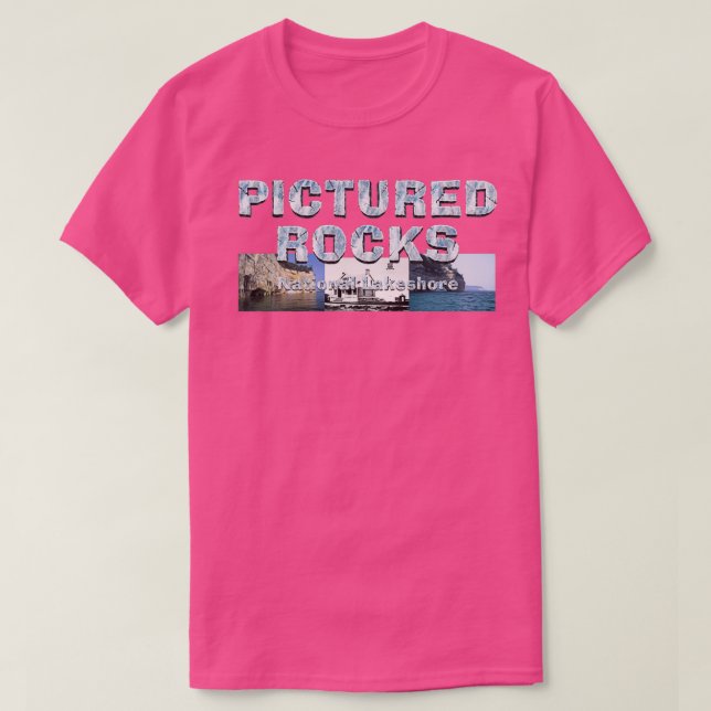 Camiseta Pictured Rocks National Lakeshore (Diseño del anverso)