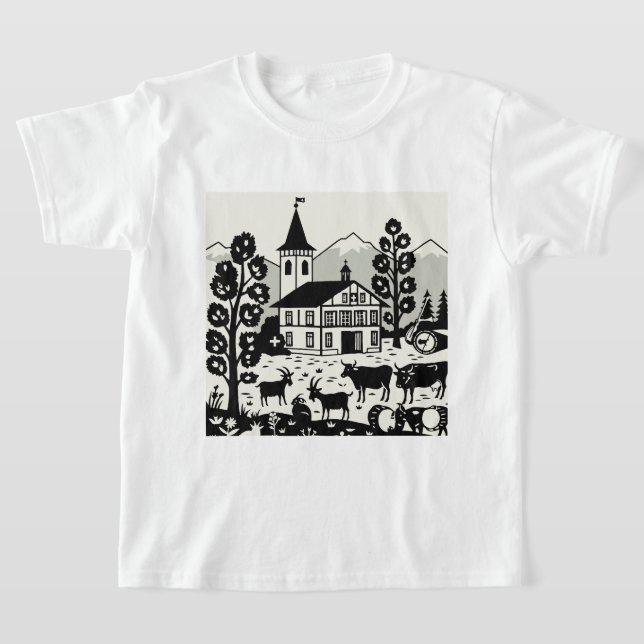 Camiseta Picturesque mountain scenery (Distribución)