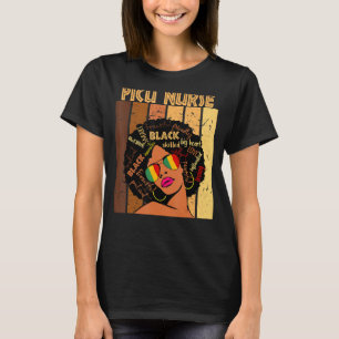Camiseta Picu Enfermera a afroamericanas mujeres negras His