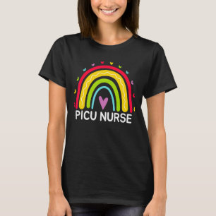 Camiseta Picu Enfermera Enfermería Divertido Arcoiris Pediá