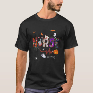 Camiseta Picu Enfermera Pediátrica Enfermería Icu Alarmante