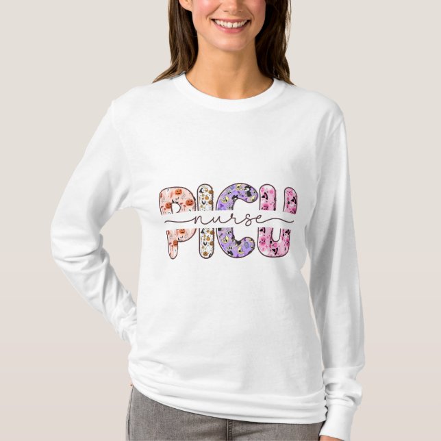 Camiseta Picu Nurse Halloween Larga Manga (Anverso)