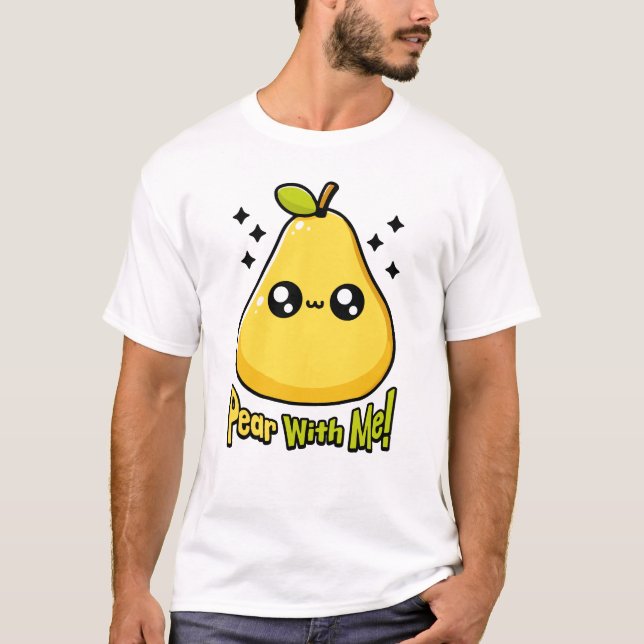 Camiseta ¡Pídeme! Pun de color (Anverso)