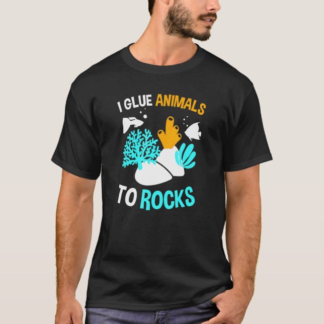 Camiseta Pido Animales A Las Rocas - Depósito De Pescado O  (Anverso)