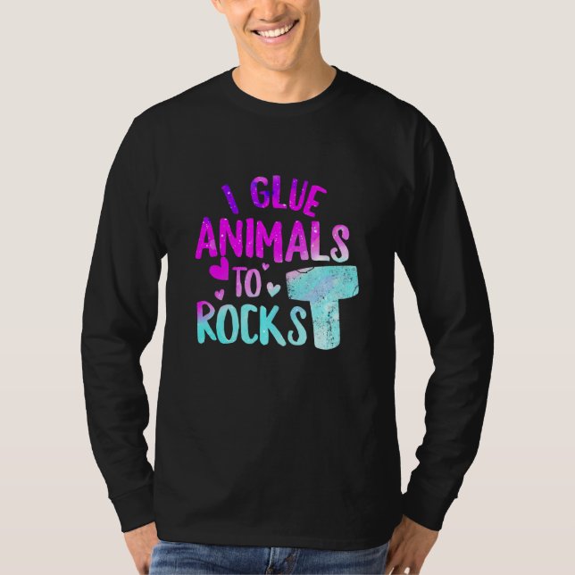 Camiseta Pido Animales A Rocas Arrecifes De Peces Acuarista (Anverso)