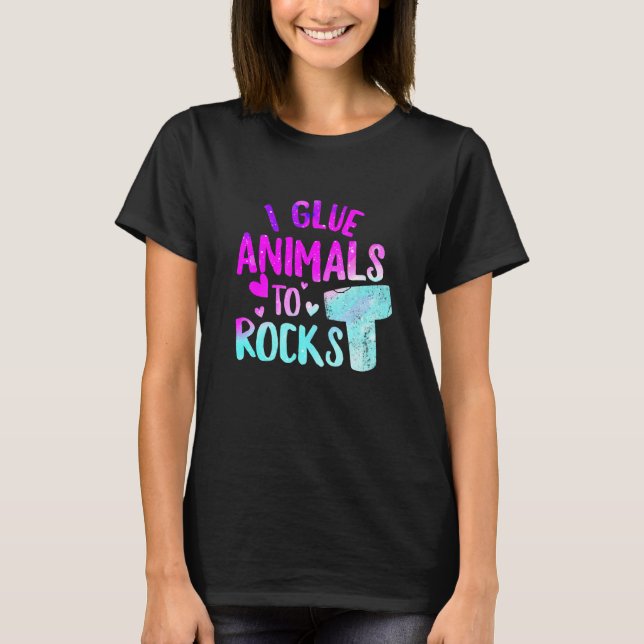 Camiseta Pido Animales A Rocas Arrecifes De Peces Acuarista (Anverso)