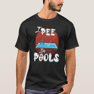 Camiseta Pido En Las Piscinas Vacaciones Familiares