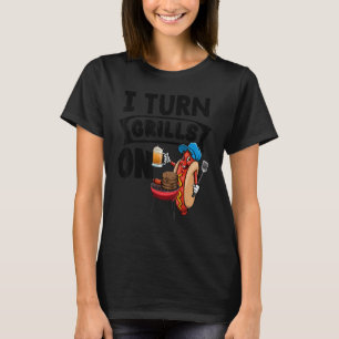 Camiseta Pido Parrilladas A Mujeres Perro Caliente Y Carne