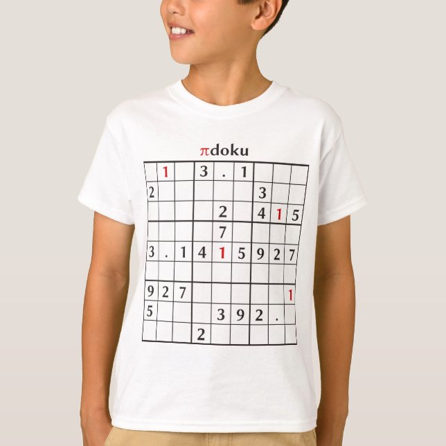 Camiseta pidoku (Anverso)