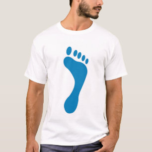 Camiseta Pie azul
