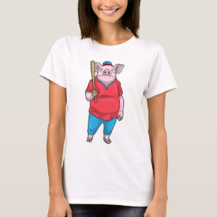 Camiseta Pie Béisbol