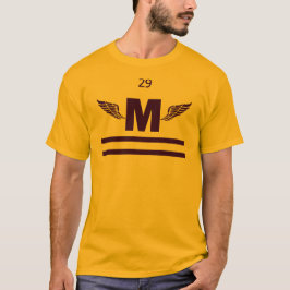 Camiseta Pie con alas alto de Marshfield, púrpura