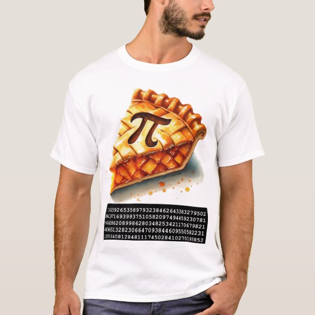 Camiseta Pie De 3.14 Pi Day (Anverso)