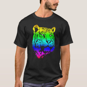 Camiseta Pie de cabeza de tigre realista 3