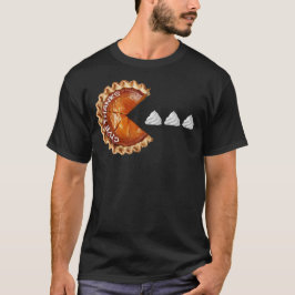 Camiseta Pie De Calabaza Comer Bañera De Crema Azotada