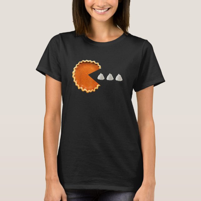Camiseta Pie de calabaza crema batida videojuego Día de Acc (Anverso)