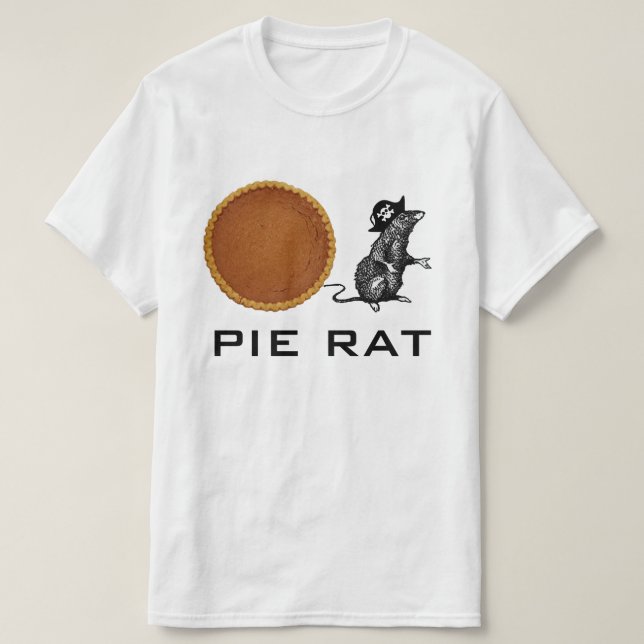 Camiseta Pie de calabaza de rata (Diseño del anverso)