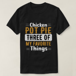 Camiseta Pie De Cuchara De Pollo - Tres De Mis Cosas Favori